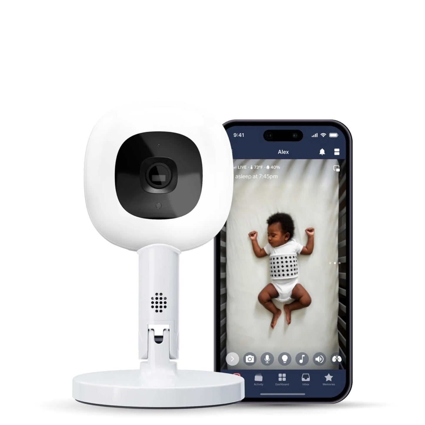 NANIT PRO BABY MONITOR + FLEX STAND DUO