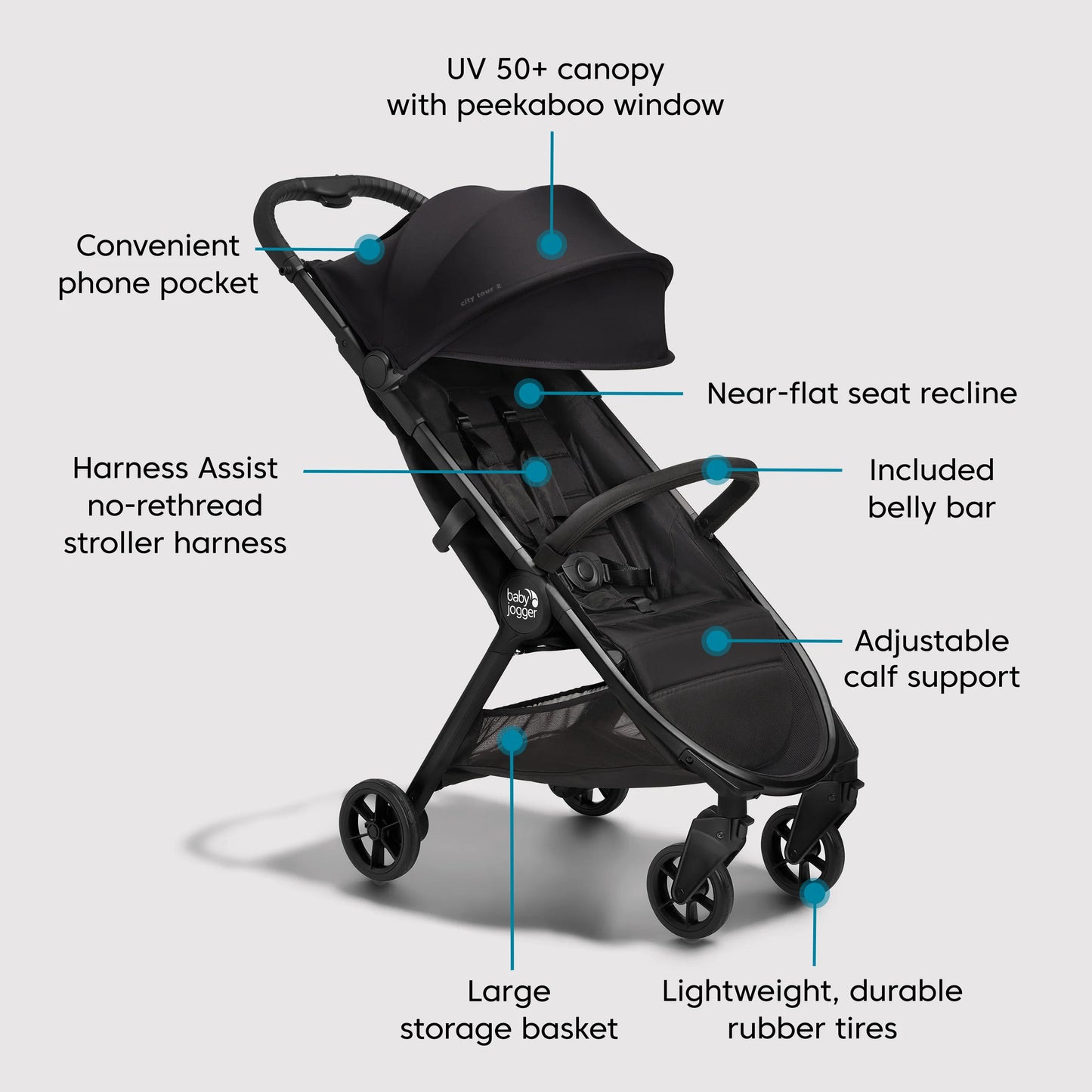 BABY JOGGER CITY TOUR 2 STROLLER
