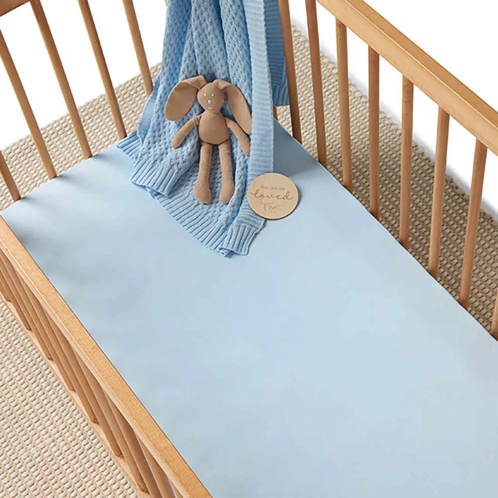 SNUGGLE HUNNY - FITTED COT SHEET