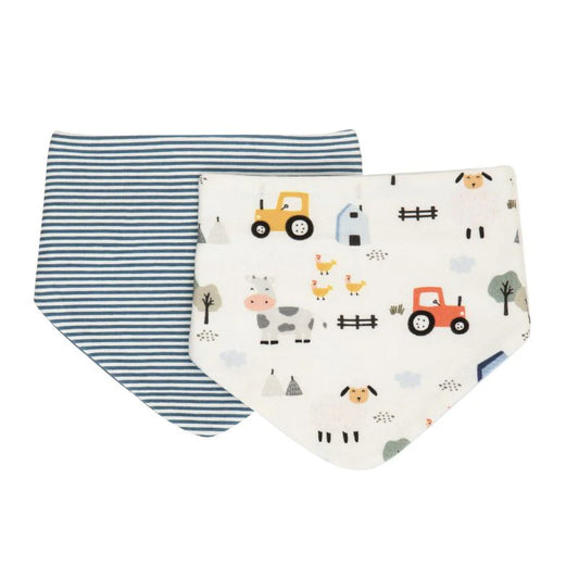ALL4ELLA BANDANA BIBS 2PK