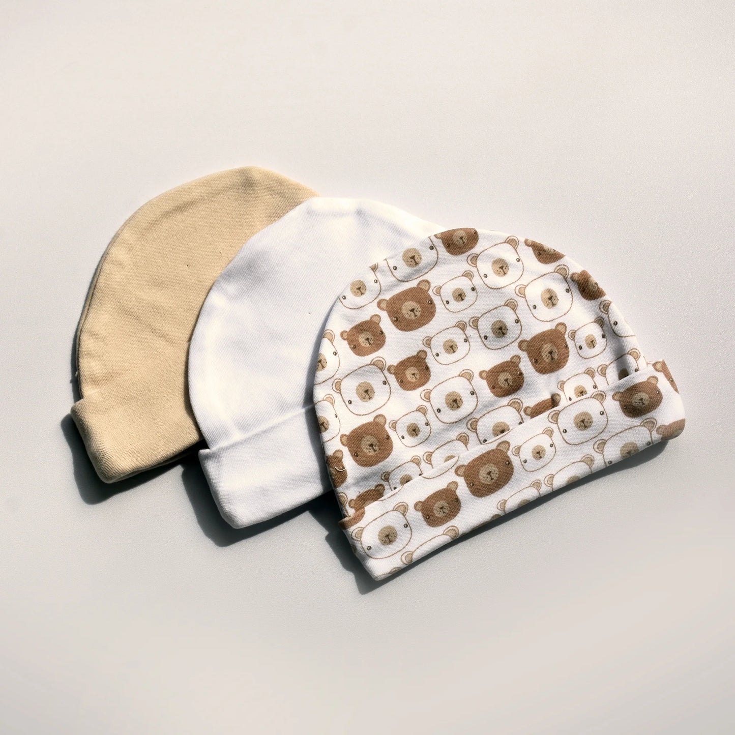 UNISEX NB CAPS (3PK)