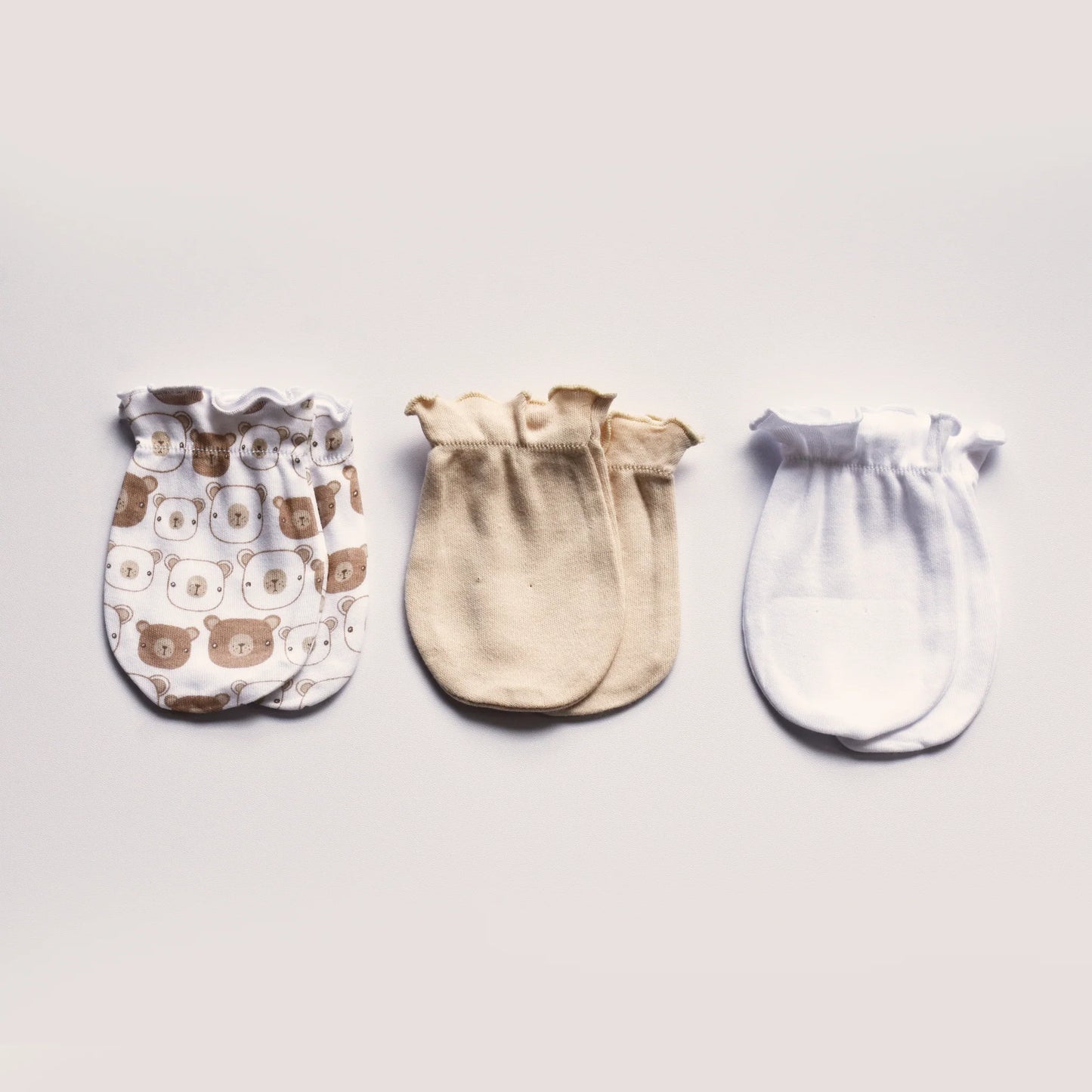 UNISEX NB MITTENS (3PK)