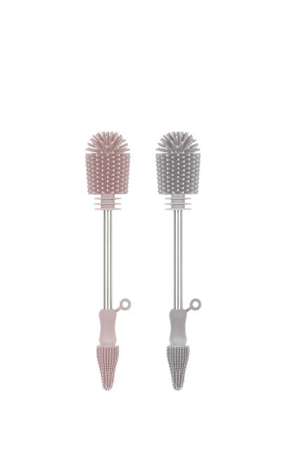 HAAKAA SILICONE DOUBLE ENDED BOTTLE BRUSH