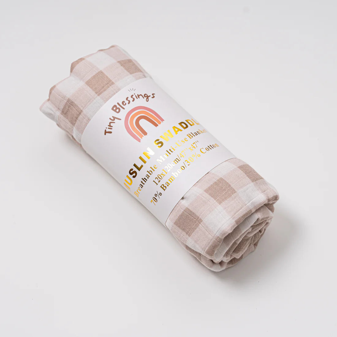 TINY BLESSINGS MUSLIN WRAP