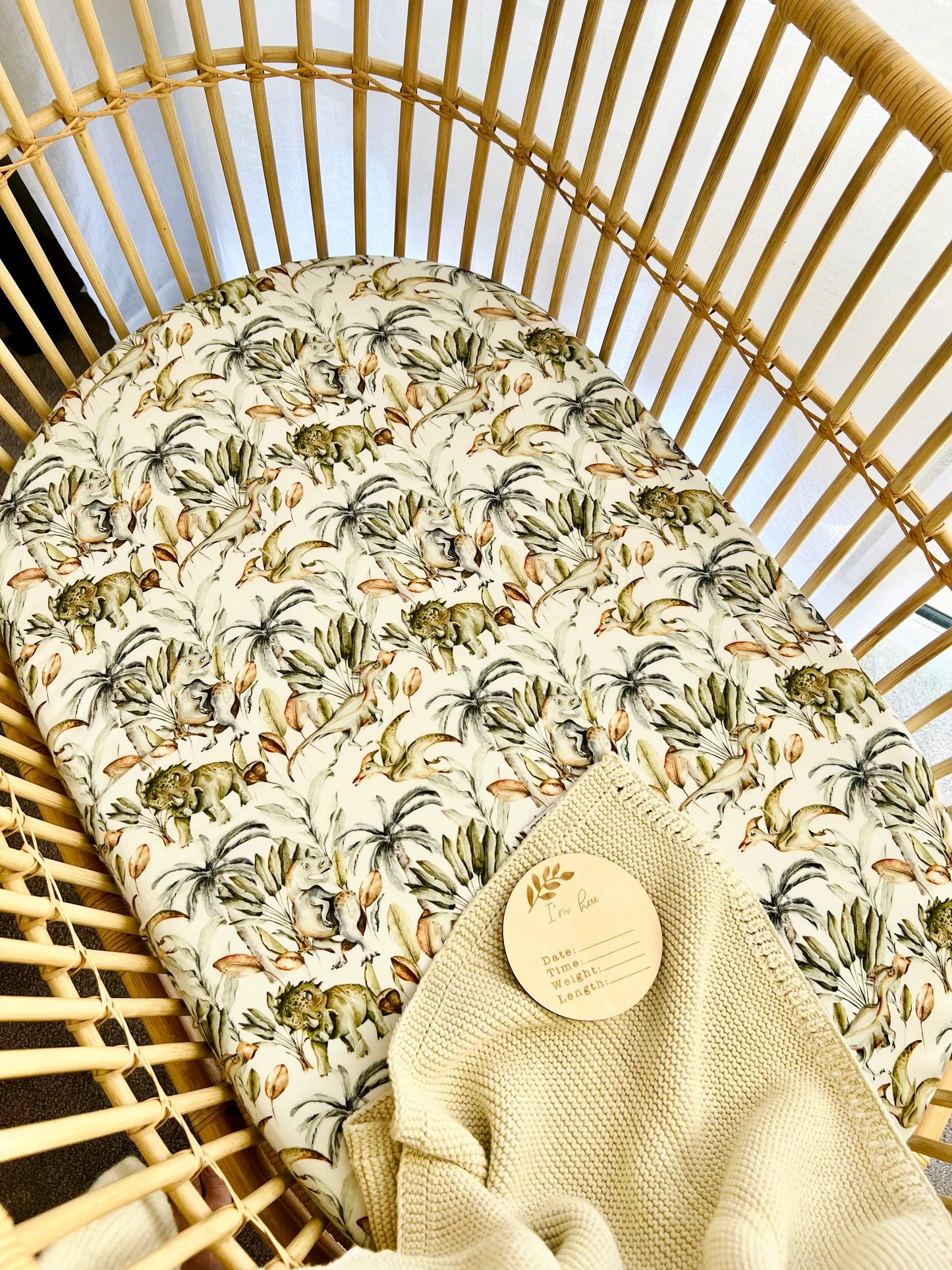 MINI & ME BASSINET SHEET