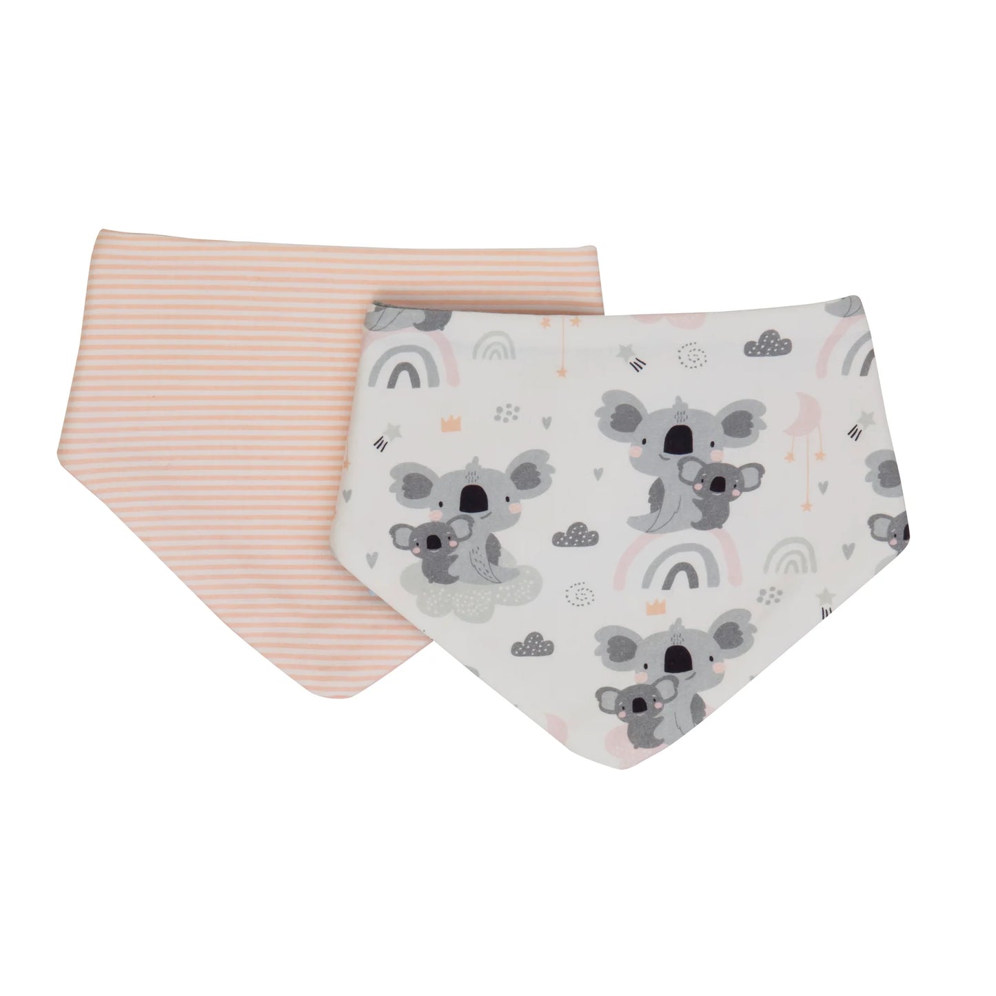 ALL4ELLA BANDANA BIBS 2PK