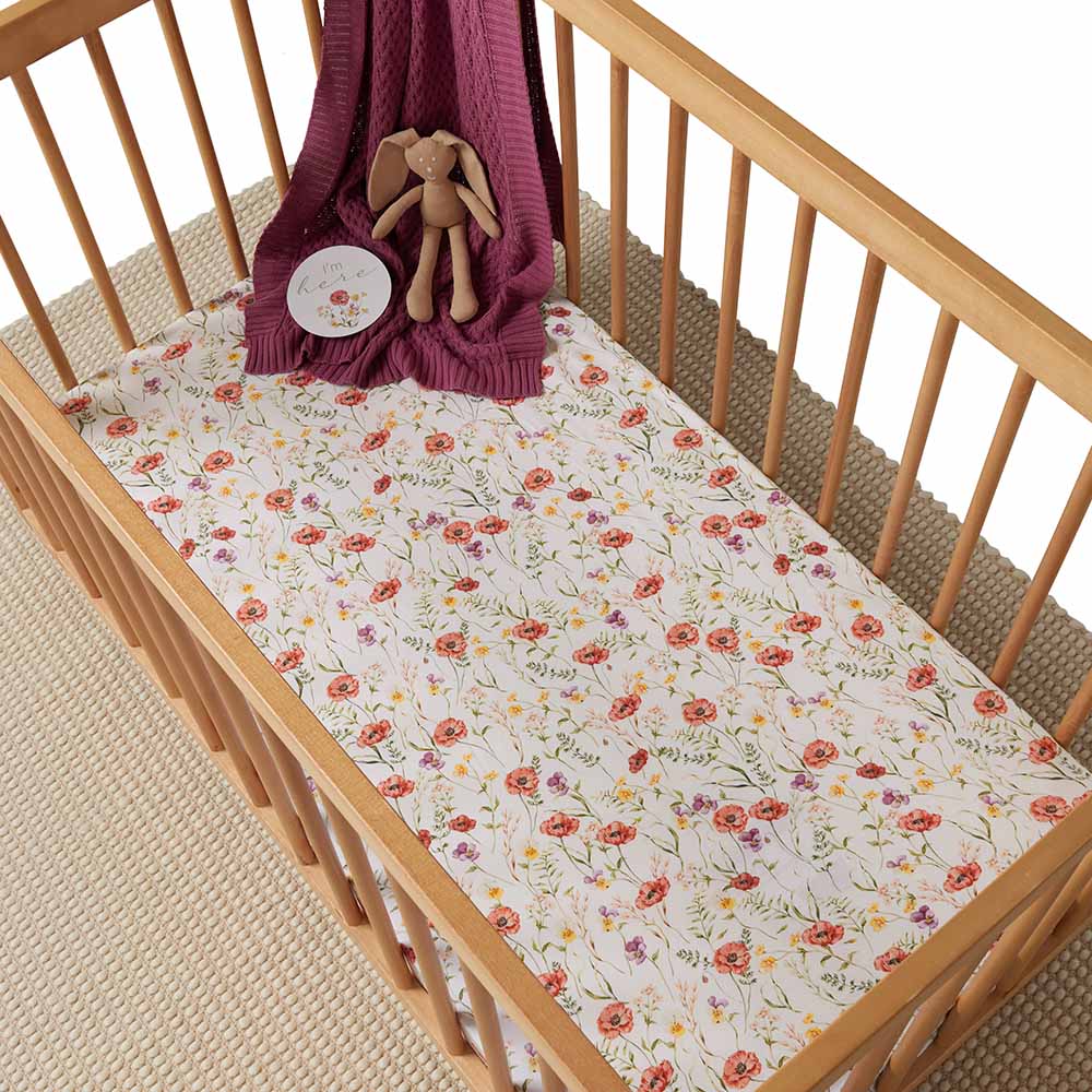 SNUGGLE HUNNY - FITTED COT SHEET