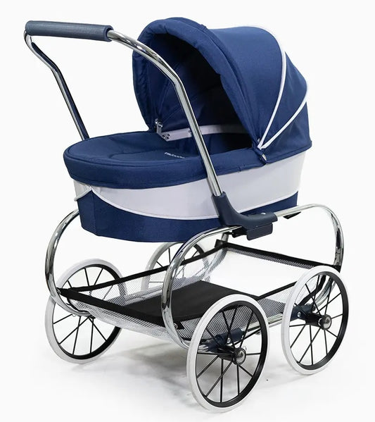 VALCO PRINCESS DOLL PRAM NAVY