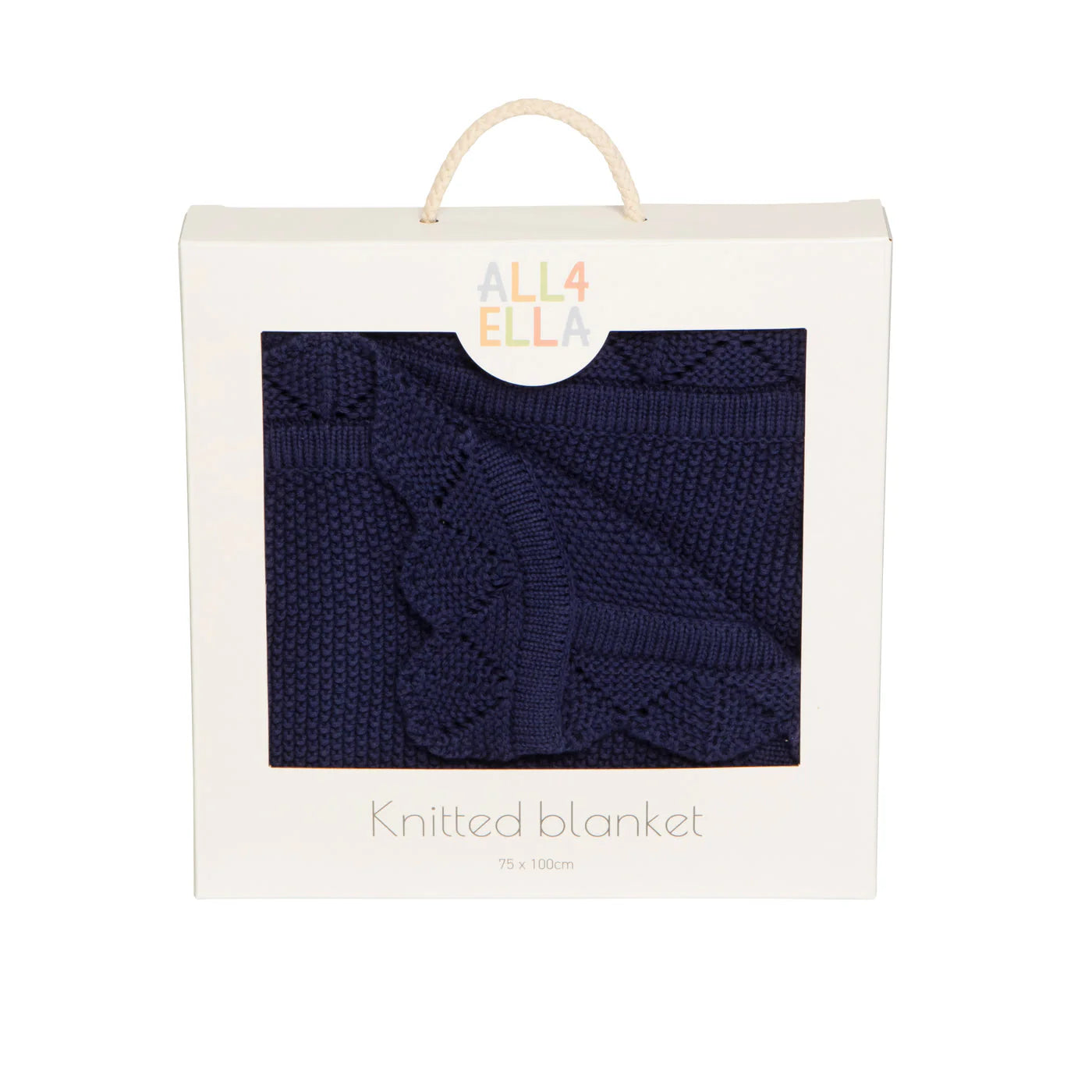 ALL4ELLA KNITTED BLANKET