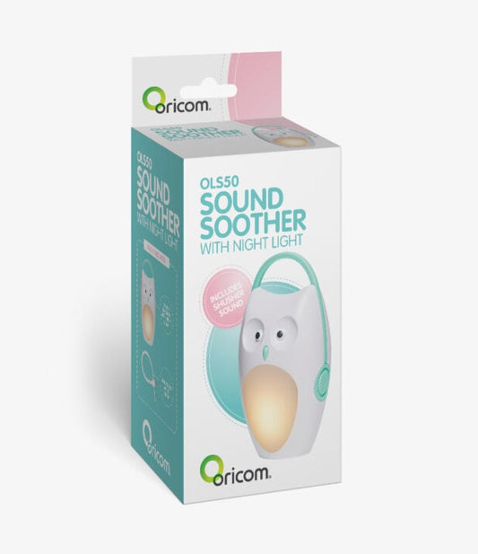OWL PORTABLE SOUND SOOTHER WITH NIGHT LIGHT