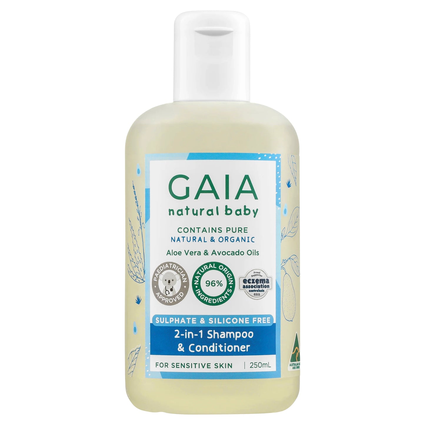 GAIA BABY 2 IN 1 SHAMPOO & CONDITIONER