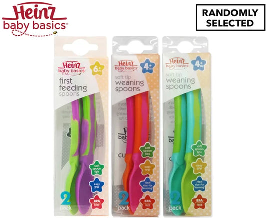 HEINZ BB 4m+ WEANING SPOONS 2PK