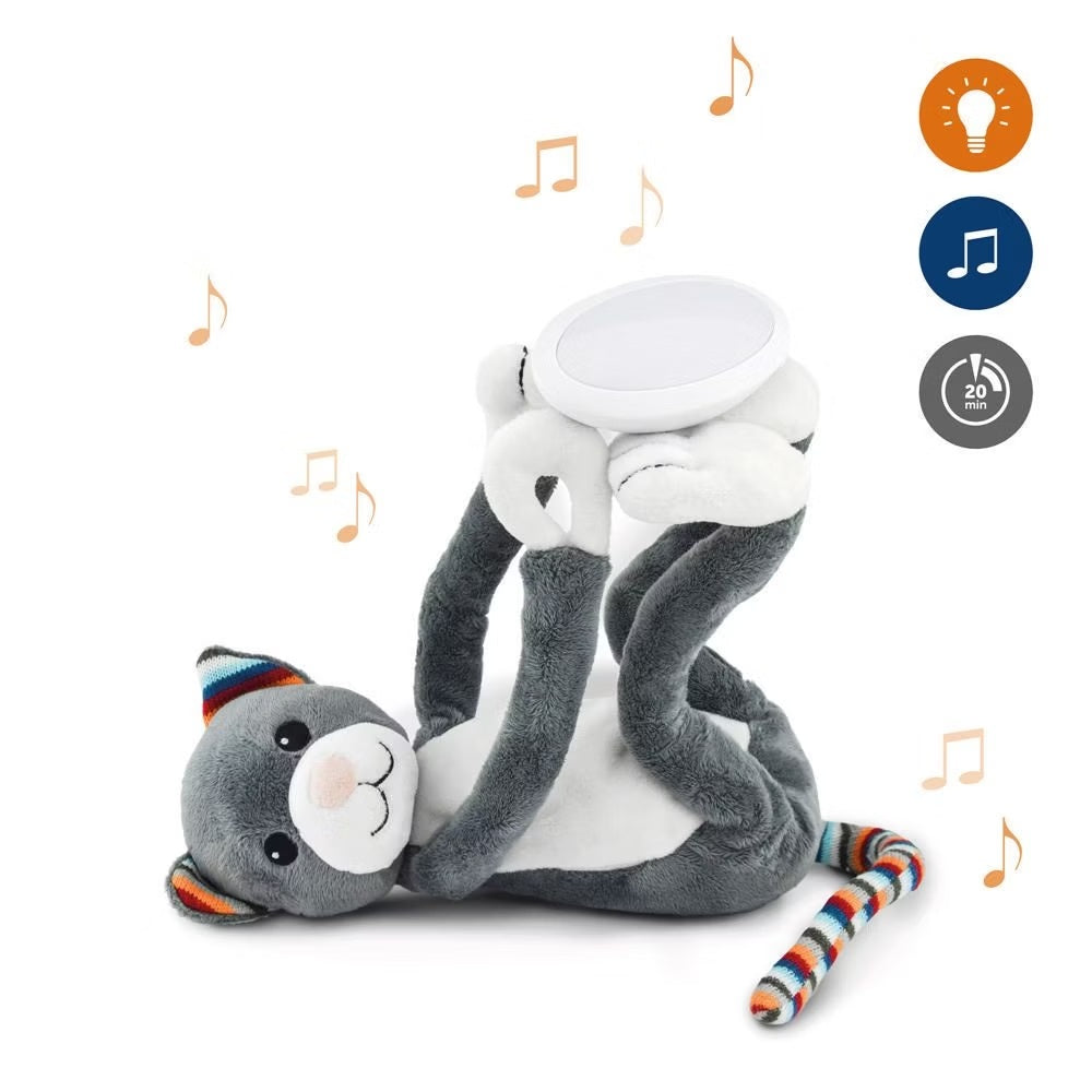 ZAZU SOFT TOY NIGHTLIGHT W/ MELODIES