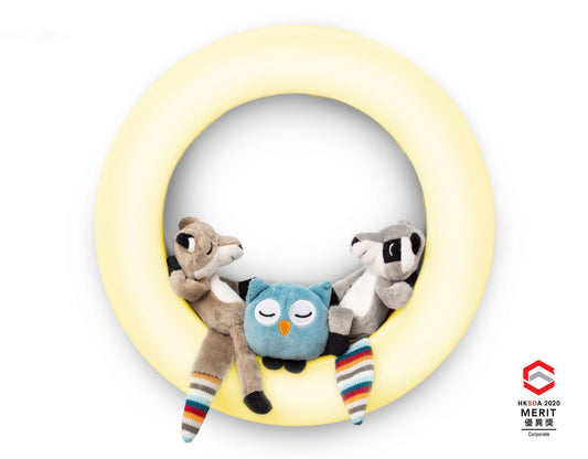 ZAZU WALL LIGHT WITH PLUSH