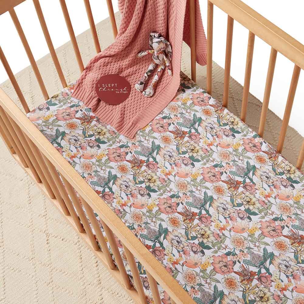 SNUGGLE HUNNY - FITTED COT SHEET