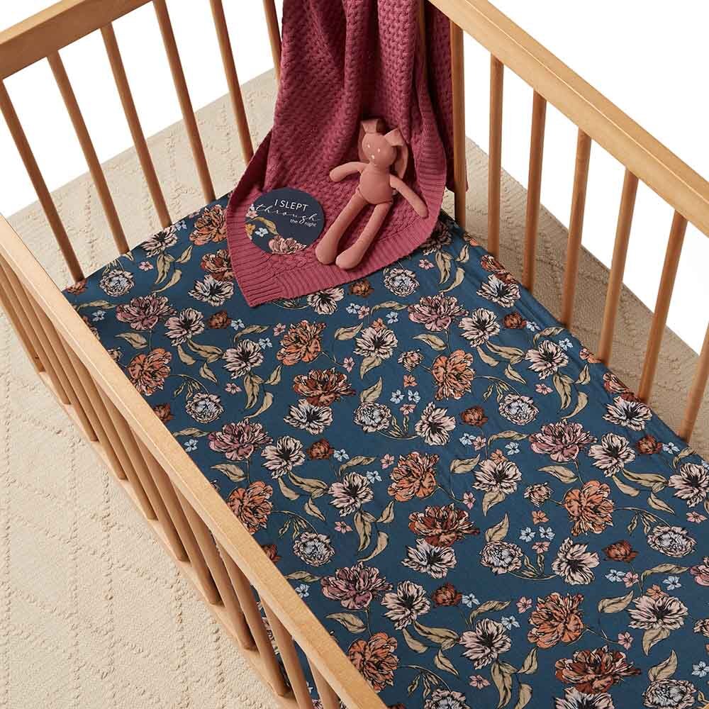 SNUGGLE HUNNY - FITTED COT SHEET