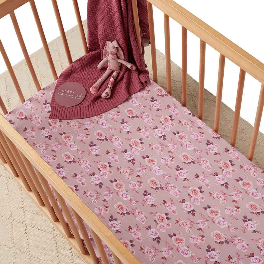SNUGGLE HUNNY - FITTED COT SHEET