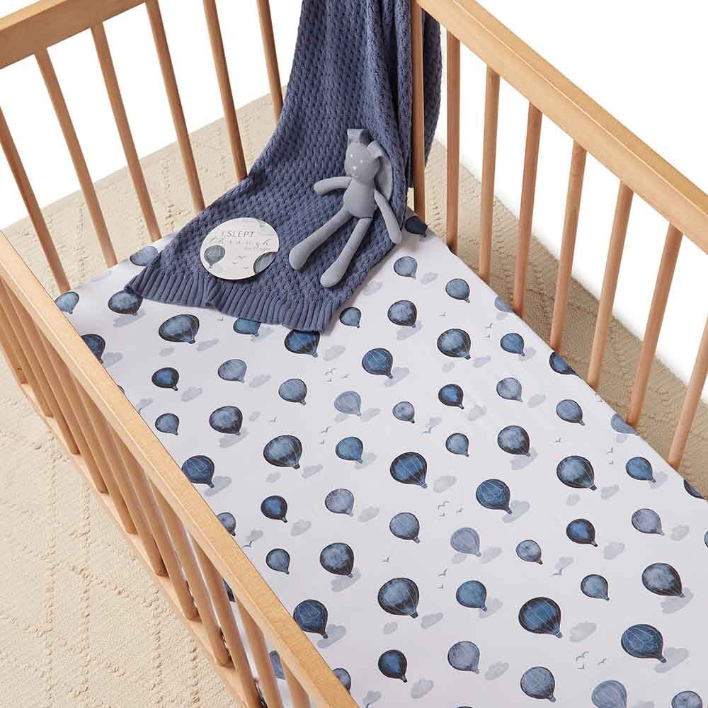 SNUGGLE HUNNY - FITTED COT SHEET