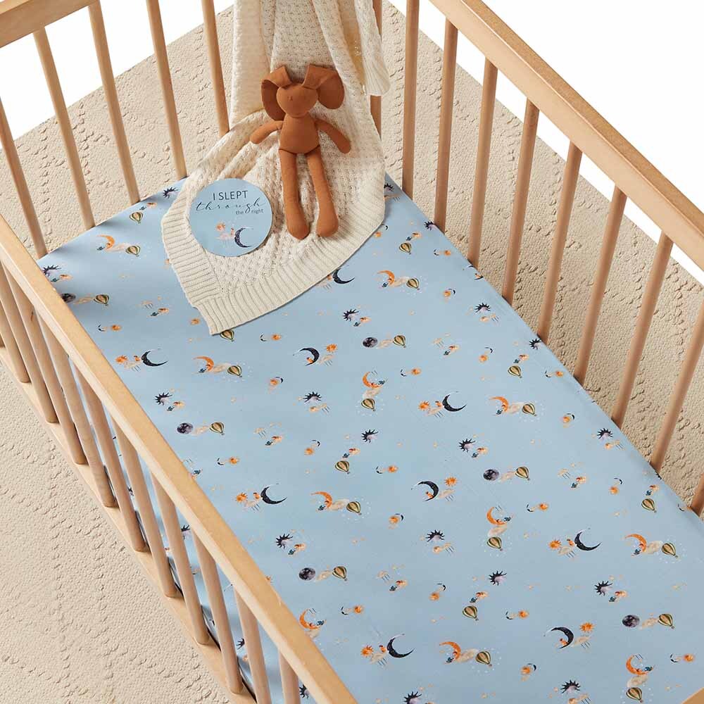 SNUGGLE HUNNY - FITTED COT SHEET