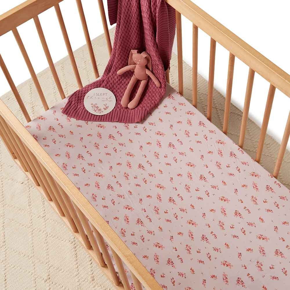 SNUGGLE HUNNY - FITTED COT SHEET