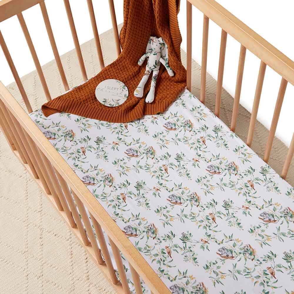 SNUGGLE HUNNY - FITTED COT SHEET