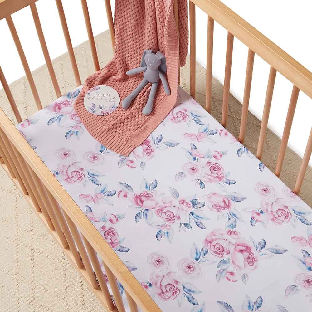 SNUGGLE HUNNY - FITTED COT SHEET