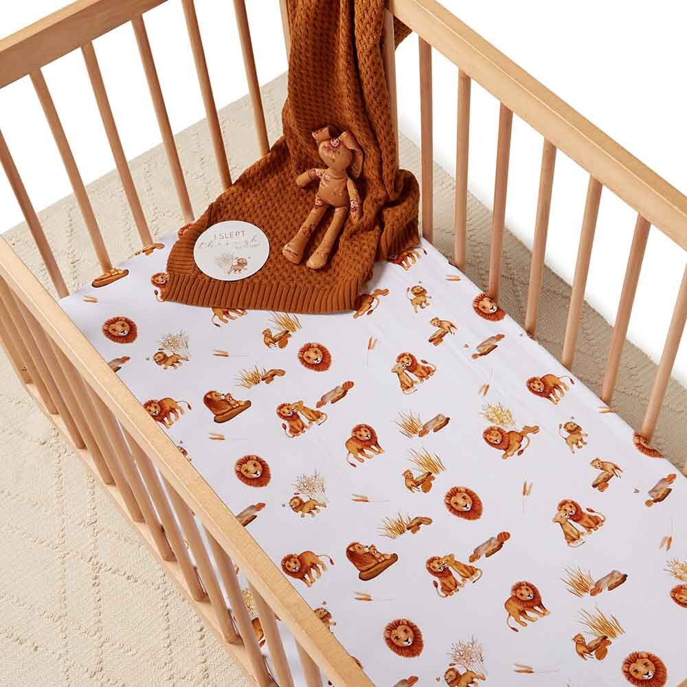 SNUGGLE HUNNY - FITTED COT SHEET