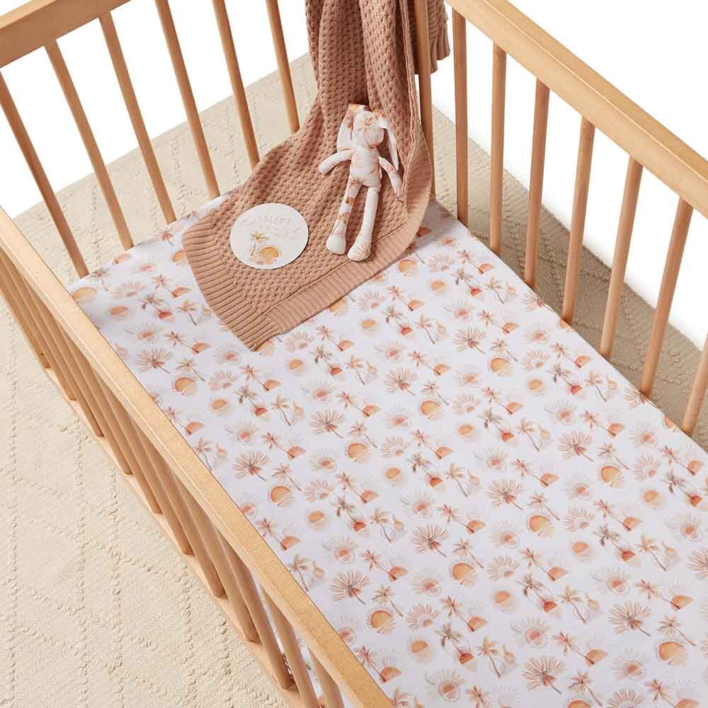 SNUGGLE HUNNY - FITTED COT SHEET