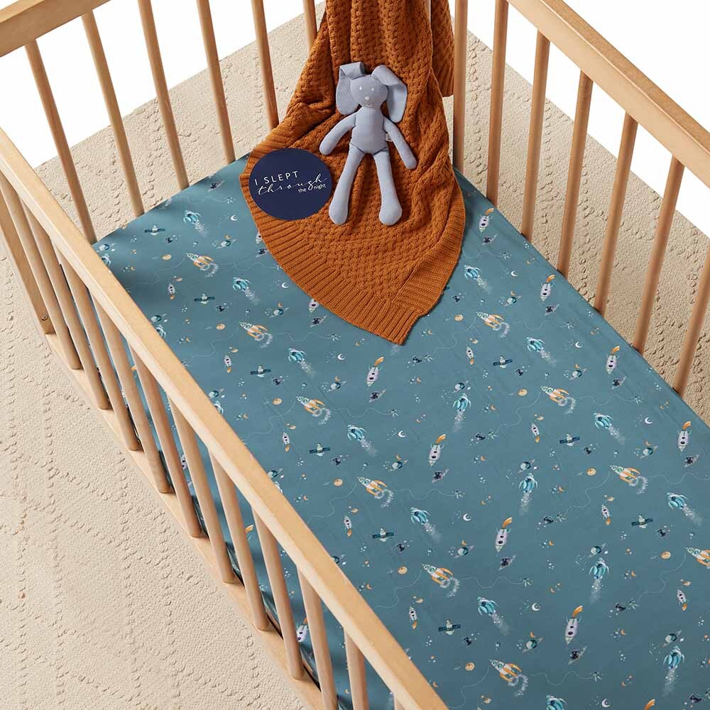 SNUGGLE HUNNY - FITTED COT SHEET