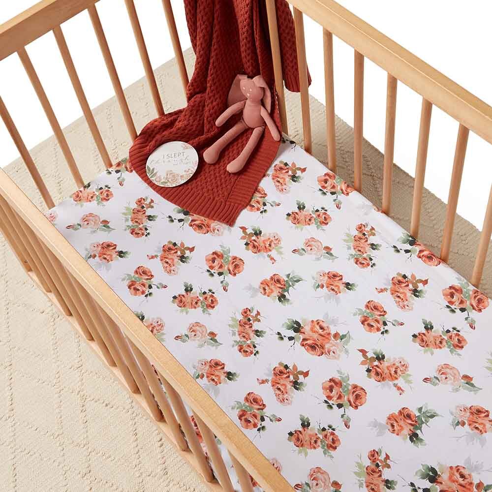 SNUGGLE HUNNY - FITTED COT SHEET