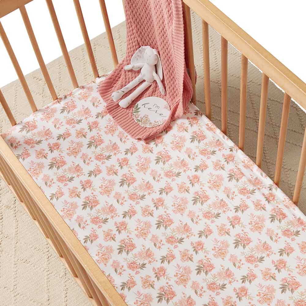 SNUGGLE HUNNY - FITTED COT SHEET