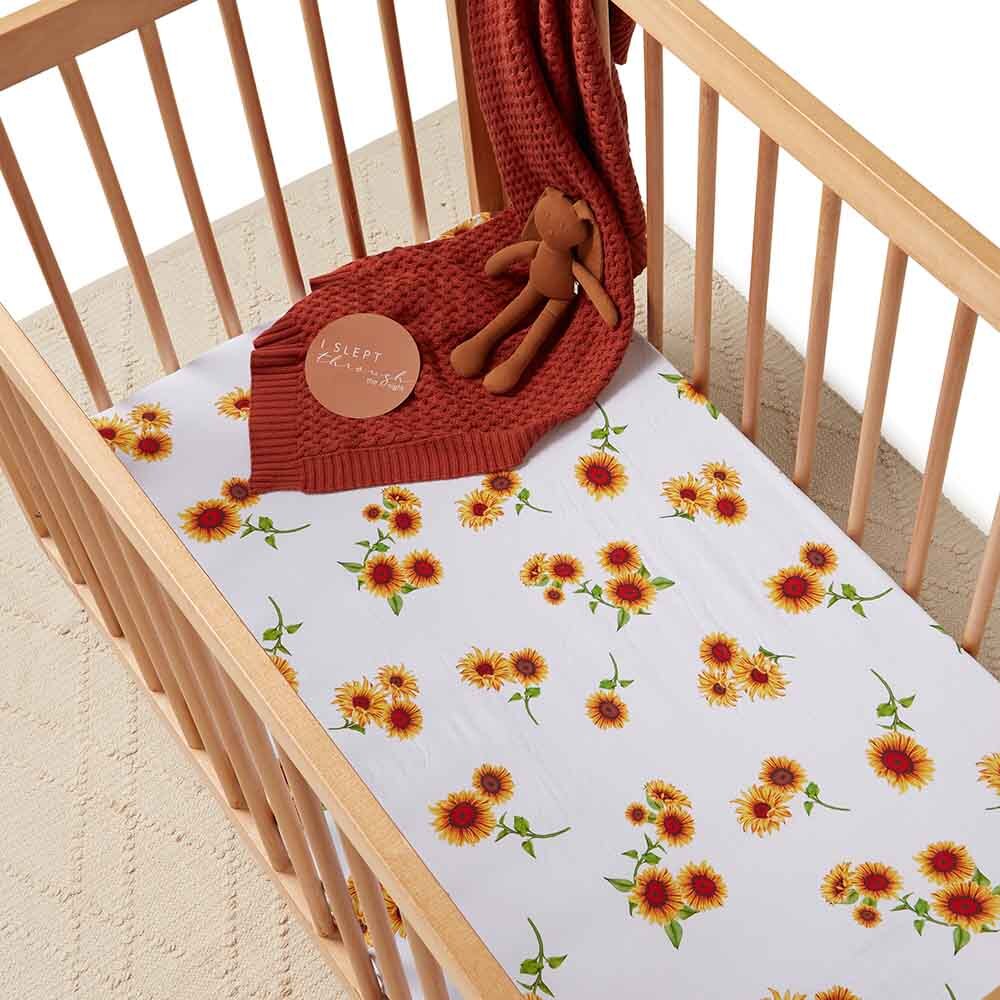 SNUGGLE HUNNY - FITTED COT SHEET