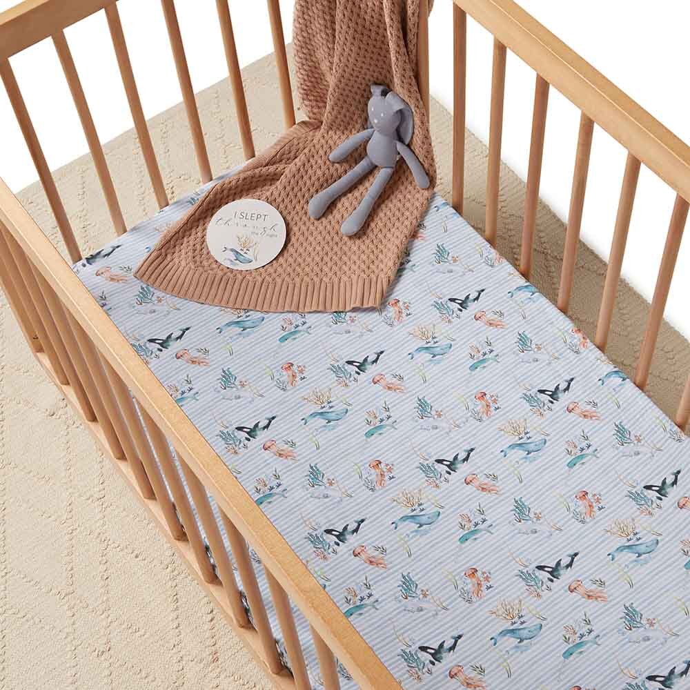 SNUGGLE HUNNY - FITTED COT SHEET