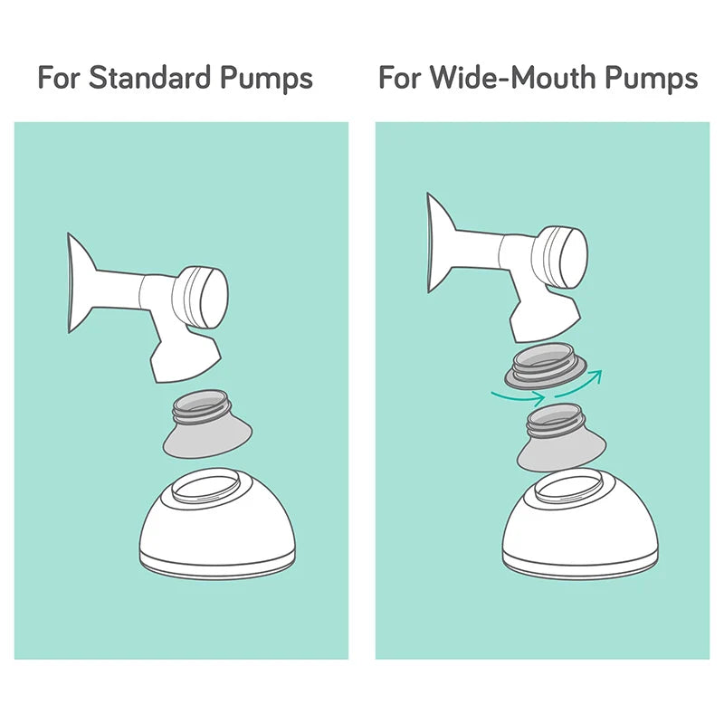 NANOBEBE BREASTPUMP ADAPTER SET