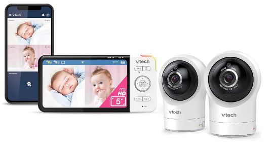 VTECH RM7764HDV2 BABY MONITOR W/ 2 CAMERAS