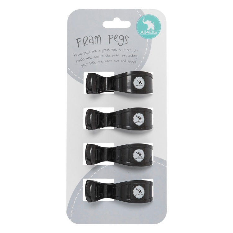 All 4 Ella Pram Pegs 4 Pack