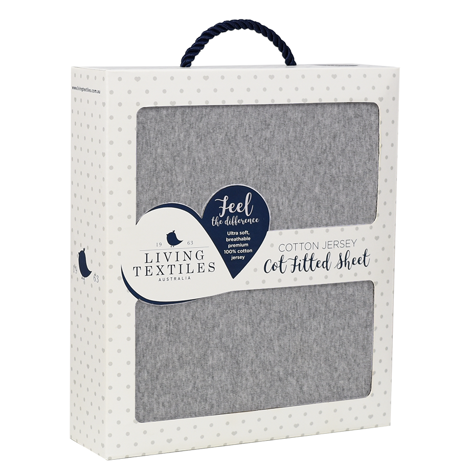 JERSEY COT FITTED SHEET