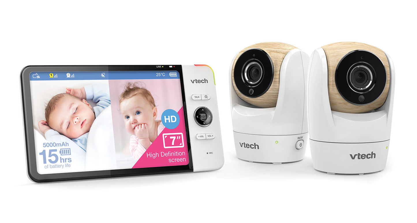 VTECH BM7750HD MONITOR W/ 2-CAMERAS