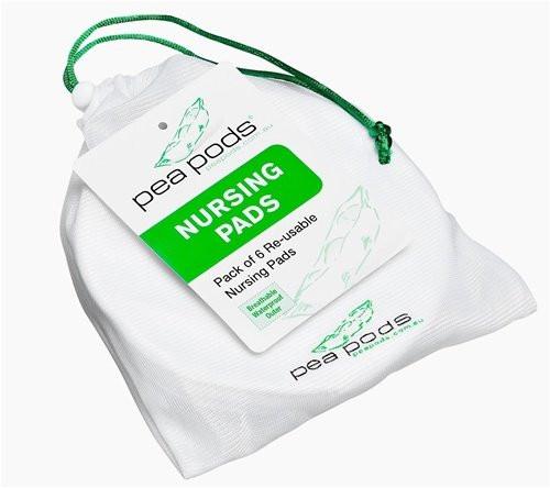 Pea Pods Nursing Pads 6 Pack Re-usable