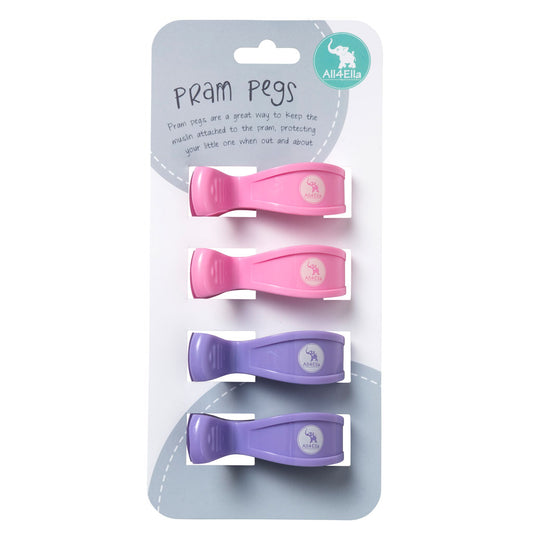 All 4 Ella Pram Pegs 4 Pack