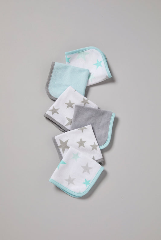 TLLC TOWELLING WASHERS 6 PACK