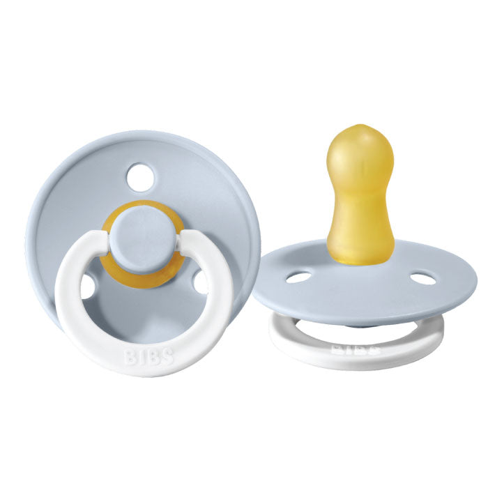 BIBS DUMMIES SIZE 1 GLOW IN THE DARK 2 PACK