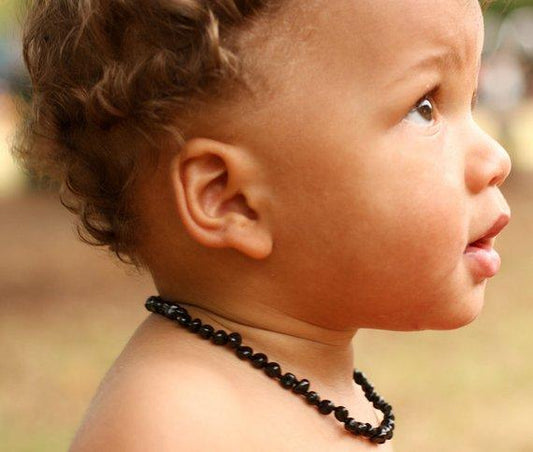 Slobber Toddler Amber Necklace
