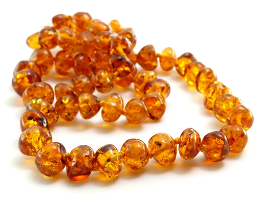 SLOBBER ADULT AMBER NECKLACE