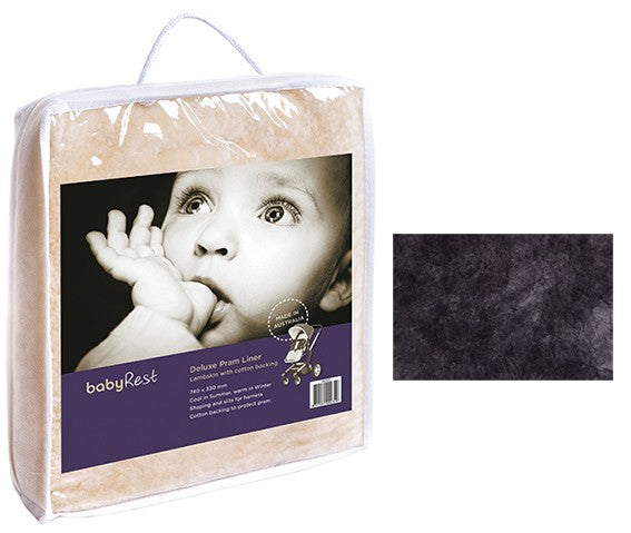 DELUXE PURE LAMBSKIN PRAM LINER