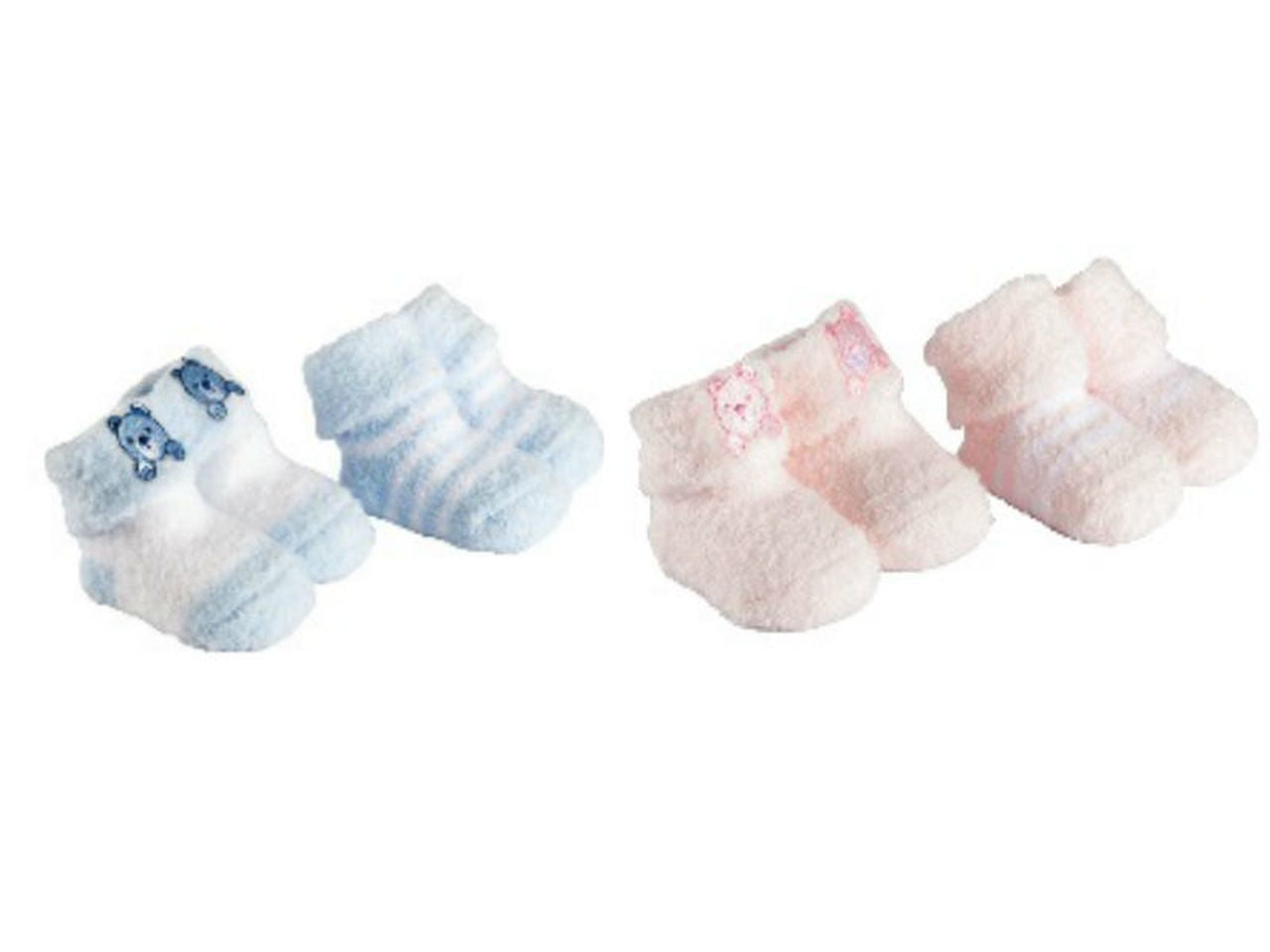 Chenille Bootie Socks 2 Pack