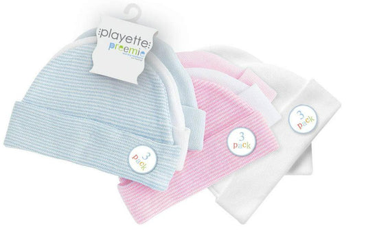 Preemie Caps 3 Pack