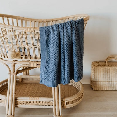 Diamond Knit Blanket | Baby Cot Sheets