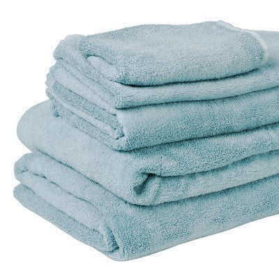 Organic Bamboo Bath Towel Sky Blue