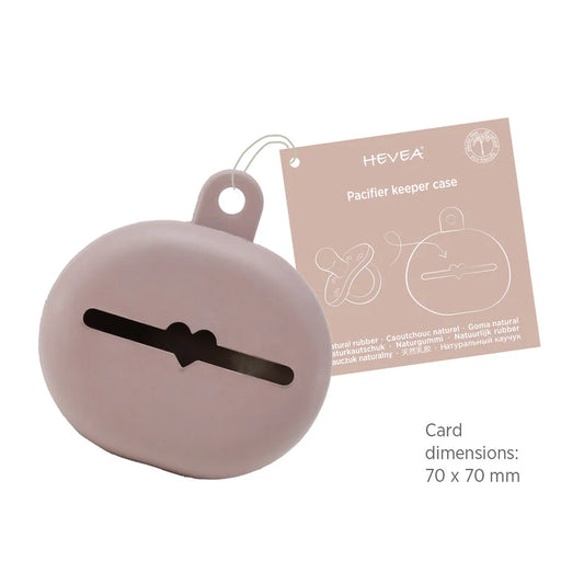 PACIFIER KEEP CASE - NATURAL RUBBER